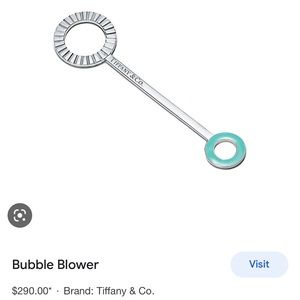 Tiffany & Co Bubble Blower